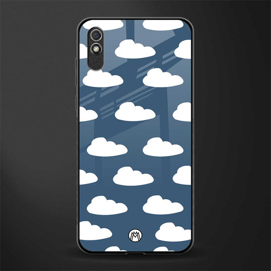 clouds glass case for redmi 9a sport image