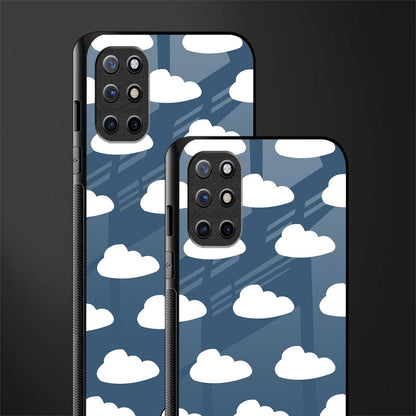 clouds glass case for oneplus 8t image-2