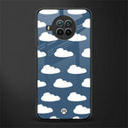 clouds glass case for mi 10i image