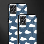 clouds glass case for samsung galaxy f62 image-2