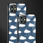 clouds glass case for iphone 12 image-2