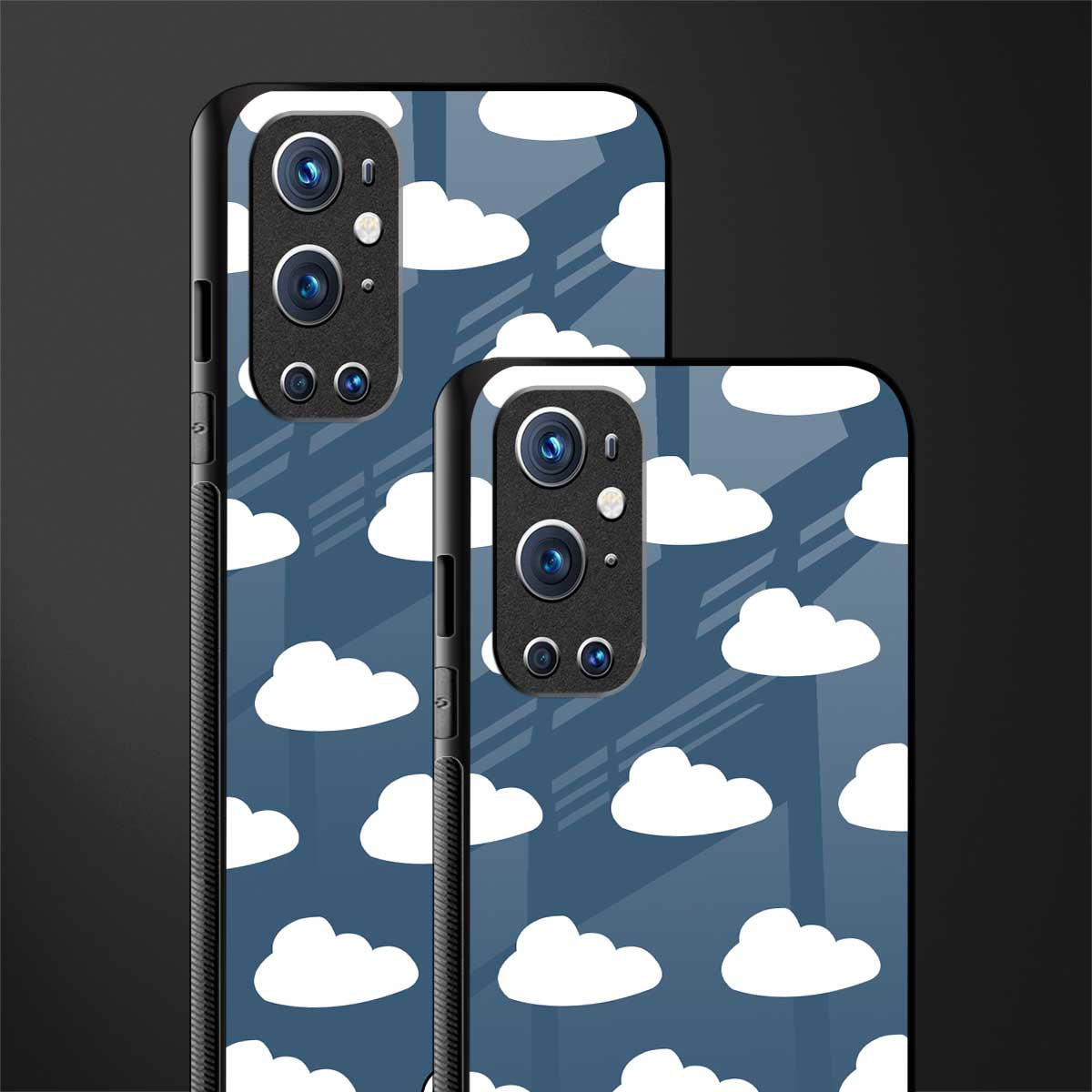 clouds glass case for oneplus 9 pro image-2