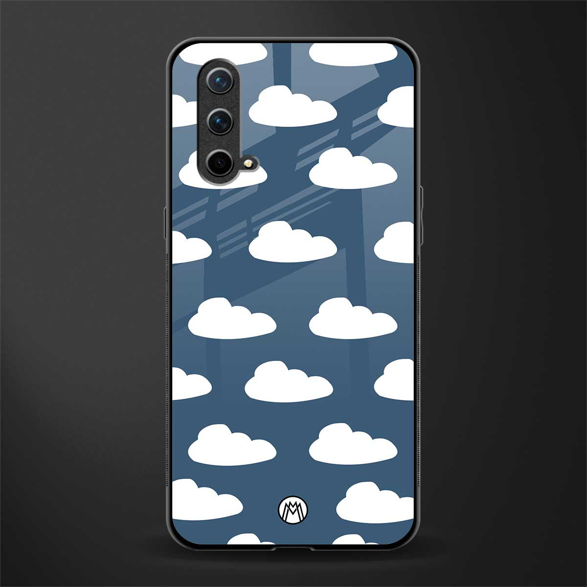 clouds glass case for oneplus nord ce 5g image