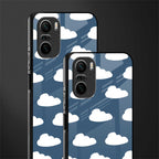 clouds glass case for mi 11x 5g image-2