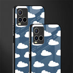 clouds glass case for vivo y21t image-2