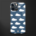 clouds glass case for iphone 12 pro image