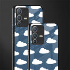 clouds glass case for vivo v23 pro 5g image-2