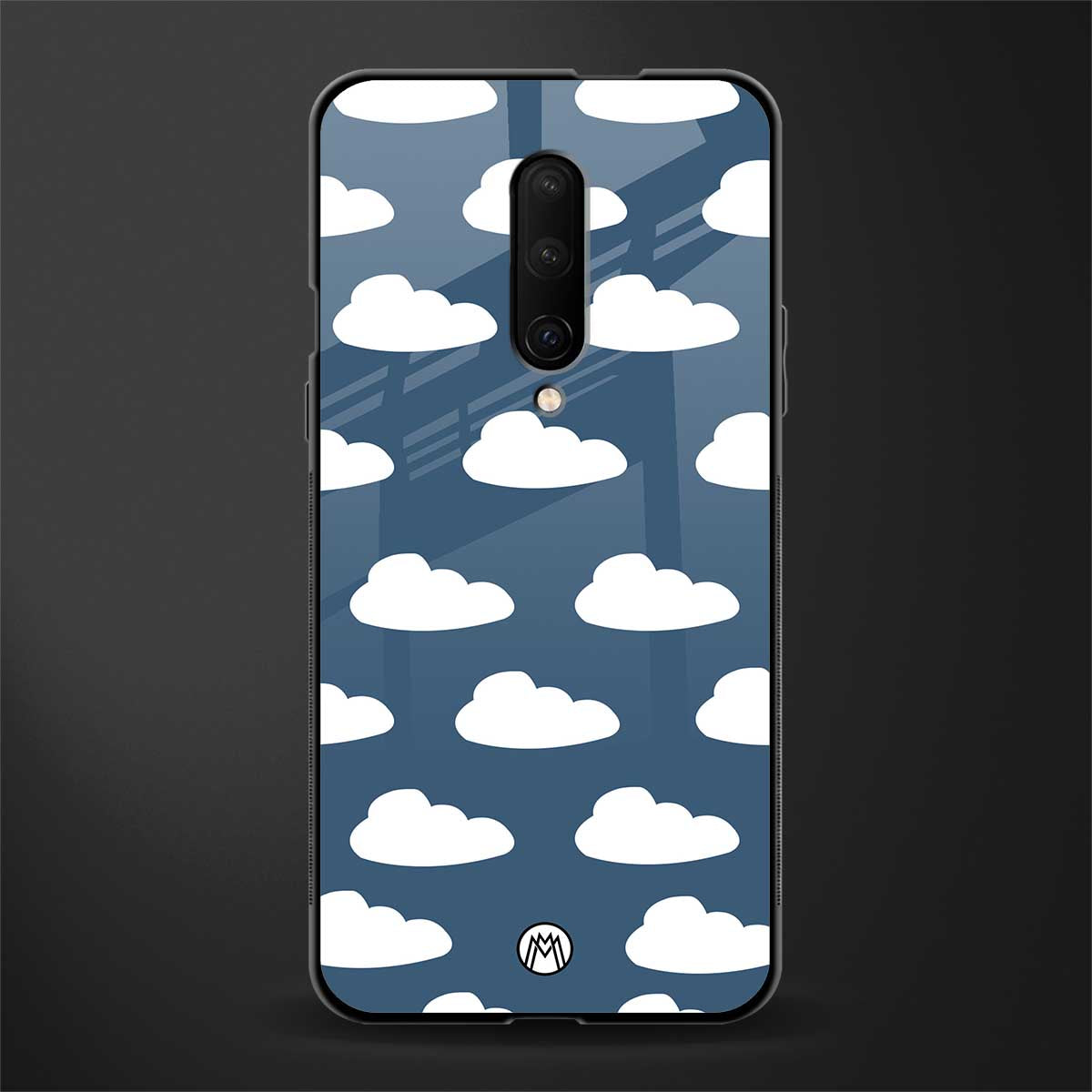 clouds glass case for oneplus 7 pro image