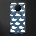 clouds glass case for oneplus 7t image