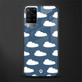 clouds glass case for vivo x60 image