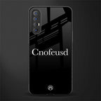 cnofeusd confused black glass case for oppo reno 3 pro image