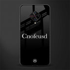 cnofeusd confused black glass case for vivo s1 pro image
