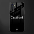 cnofeusd confused black glass case for realme 6i image