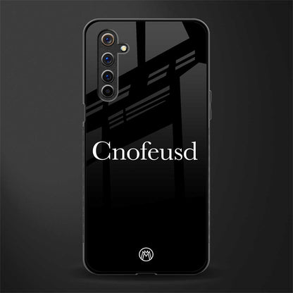 cnofeusd confused black glass case for realme 6i image
