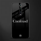 cnofeusd confused black glass case for redmi k20 pro image