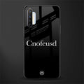 cnofeusd confused black glass case for realme x2 image