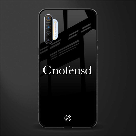 cnofeusd confused black glass case for realme x2 image