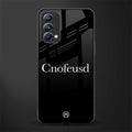 cnofeusd confused black glass case for oppo f19 image