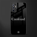 cnofeusd confused black glass case for vivo v23e image
