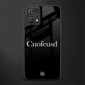 cnofeusd confused black glass case for realme 9 4g image