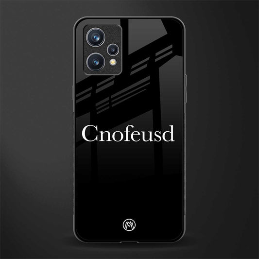 cnofeusd confused black glass case for realme 9 4g image