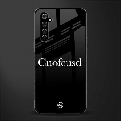 cnofeusd confused black glass case for realme x50 pro image
