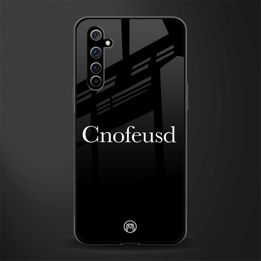 cnofeusd confused black glass case for realme x50 pro image
