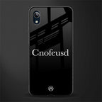cnofeusd confused black glass case for vivo y91i image