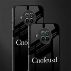 cnofeusd confused black glass case for mi 10i image-2