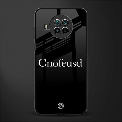 cnofeusd confused black glass case for mi 10i image