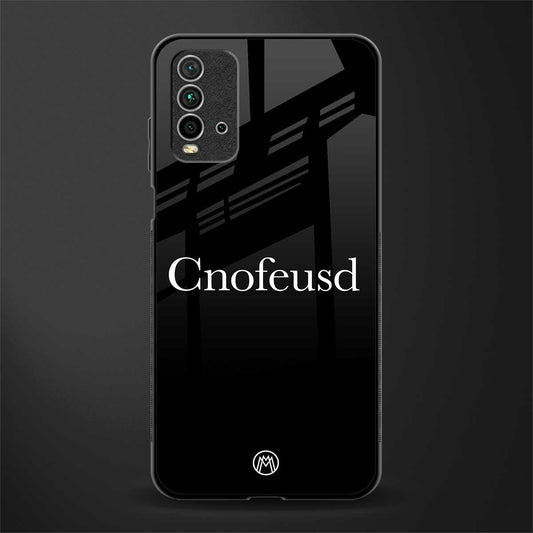 cnofeusd confused black glass case for redmi 9 power image