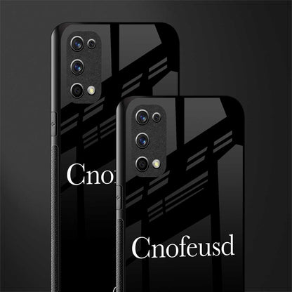 cnofeusd confused black glass case for realme x7 pro image-2
