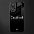 cnofeusd confused black glass case for mi 10t 5g image