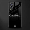 cnofeusd confused black glass case for vivo v21e 5g image