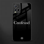 cnofeusd confused black glass case for vivo y21s image