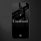 cnofeusd confused black glass case for oneplus 7 pro image