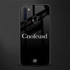 cnofeusd confused black glass case for samsung a21 image