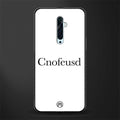 cnofeusd confused white glass case for oppo reno 2f image