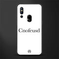 cnofeusd confused white glass case for vivo v15 image