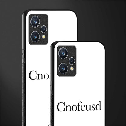 cnofeusd confused white glass case for realme 9 4g image-2