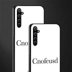 cnofeusd confused white glass case for realme x50 pro image-2