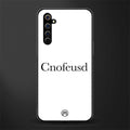 cnofeusd confused white glass case for realme x50 pro image