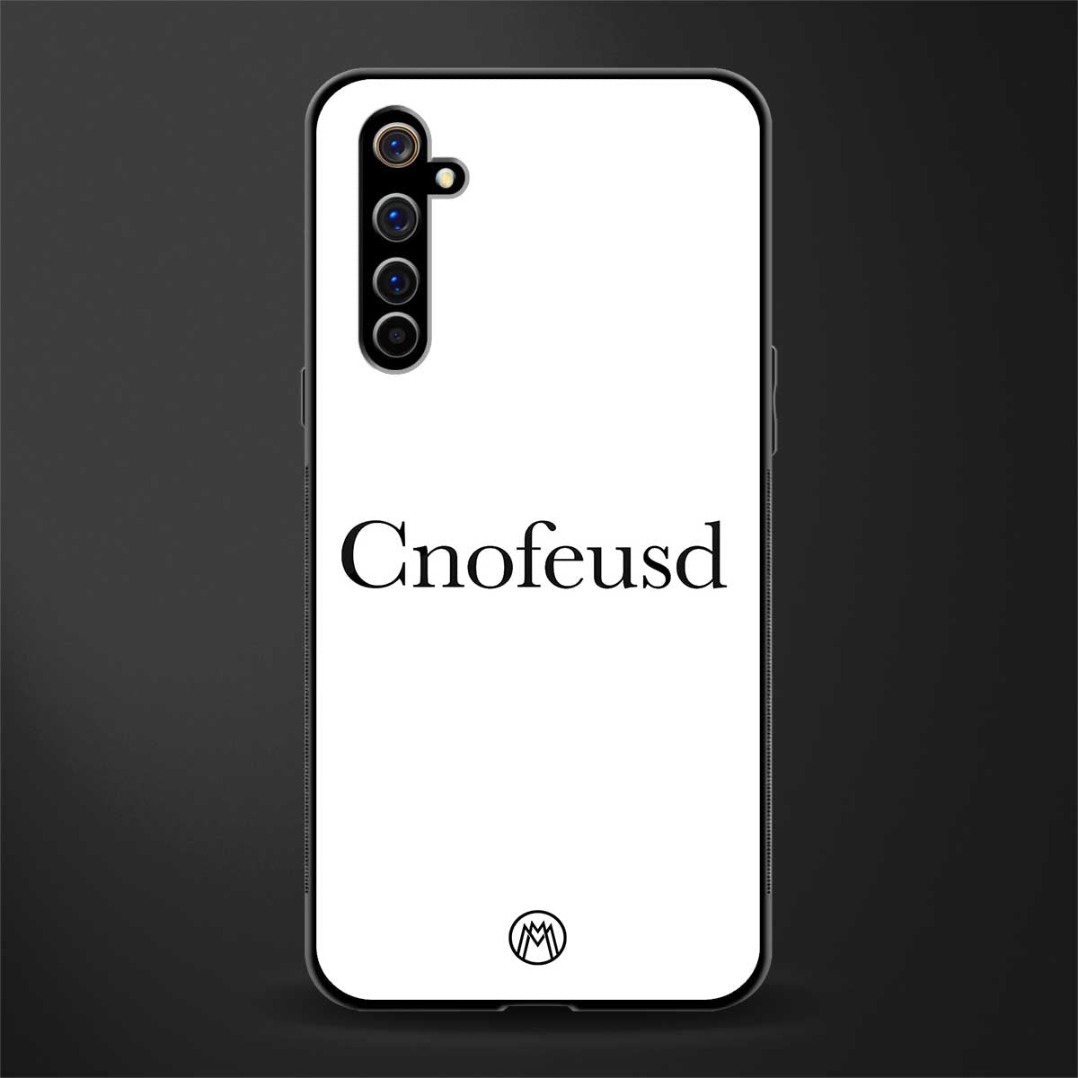 cnofeusd confused white glass case for realme x50 pro image
