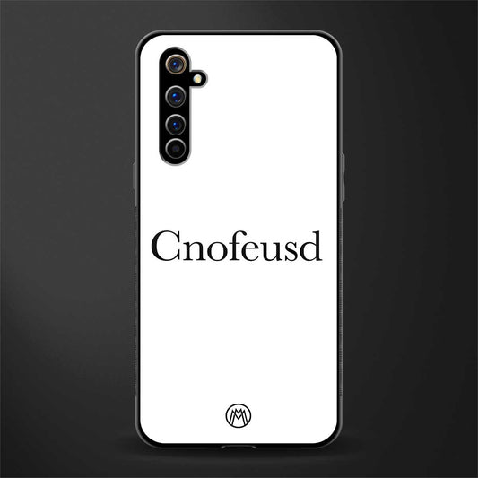 cnofeusd confused white glass case for realme x50 pro image