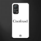 cnofeusd confused white glass case for mi 10t 5g image