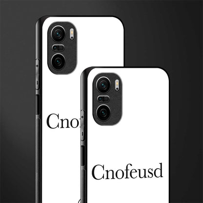 cnofeusd confused white glass case for mi 11x 5g image-2