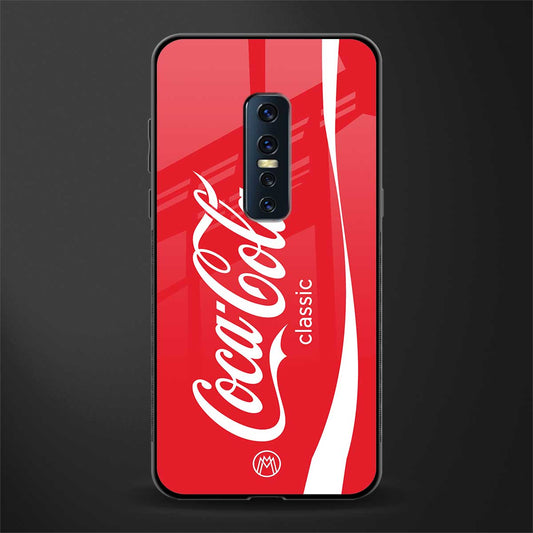 coca cola classic glass case for vivo v17 pro image