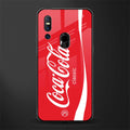 coca cola classic glass case for vivo v15 image