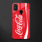 coca cola classic glass case for samsung galaxy m30s image