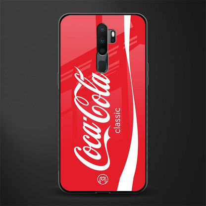 coca cola classic glass case for oppo a5 2020 image